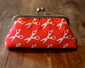 SALE - Was 37.00 - Retro Scissor Clutch