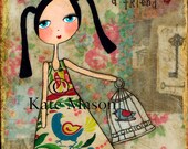 Girly PRINT You've Got a Friend
