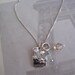 Sterling Believe Charm Pendant Necklace