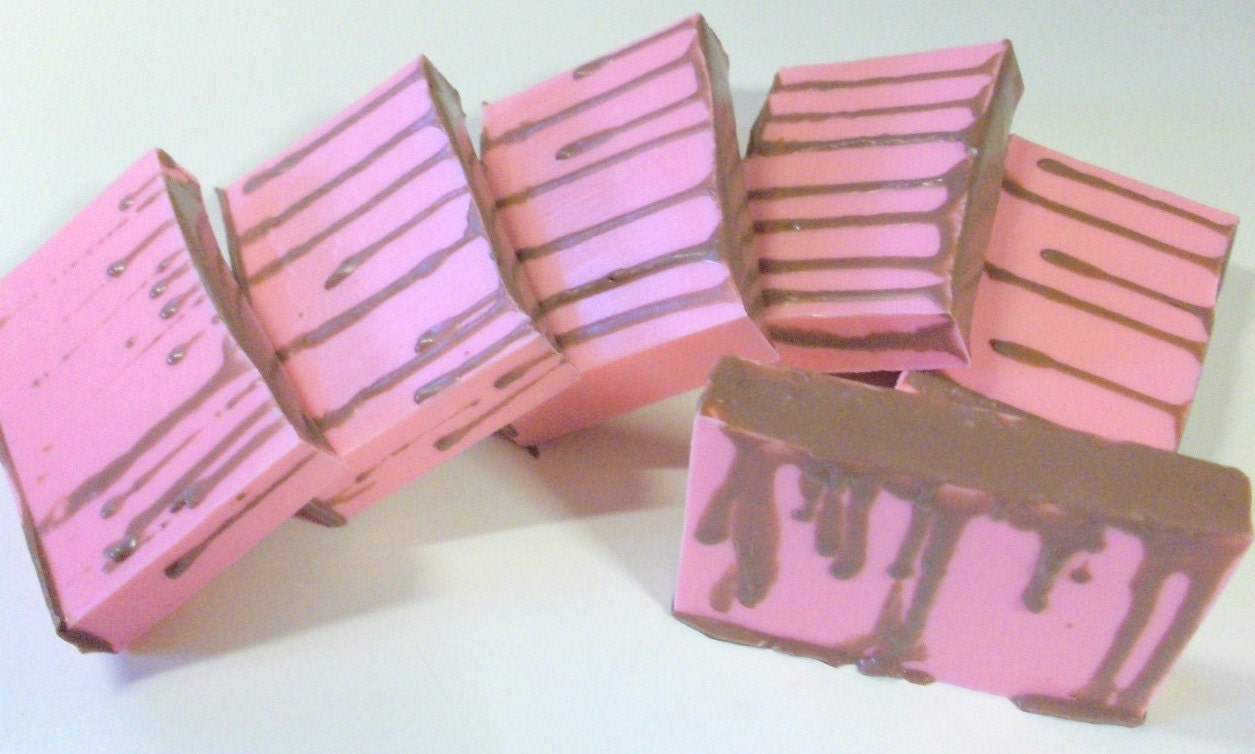 Chocolate Covered Cherry Soap - Goats Milk