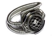 Steampunk Jewelry - RING - Silver tone (Custom size available - see description)