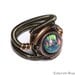Steampunk Jewelry - Ring - LAB created OPAL - No.1 (Custom size available - see description)