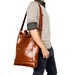 Briefcase in Arabian Spice Leather - Made to Order