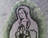 FREE Lady of Guadalupe Virgin Mary Grey Velvet Painting - Pay it Forward - Act of Kindness