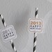 New Years Drink Straw Medallions - PRINTABLE