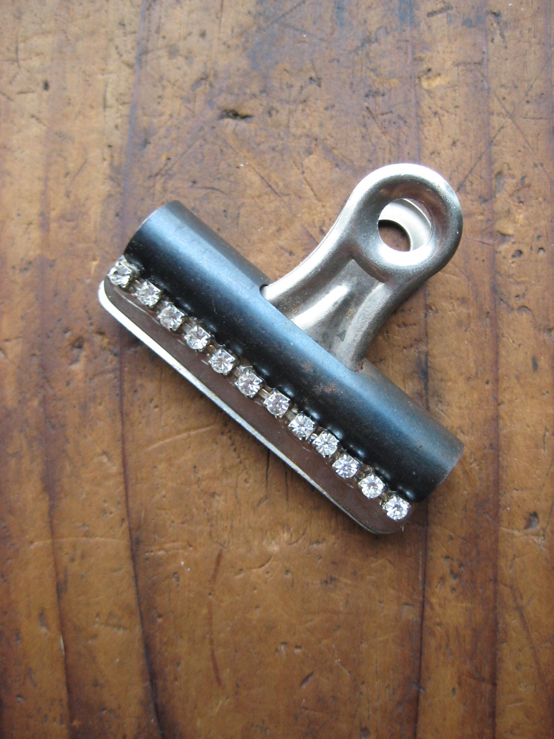 Vintage Industrial Bulldog Office Clip, Repurposed, Vintage Office, Industrial clip, Gifts for Him or Her, Gifts under 10, Boss Gift