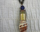 Stunning Skull & Shell Bullet Casing Talisman Necklace