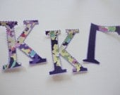 Kappa Kappa Gamma Greek Iron On SET Only