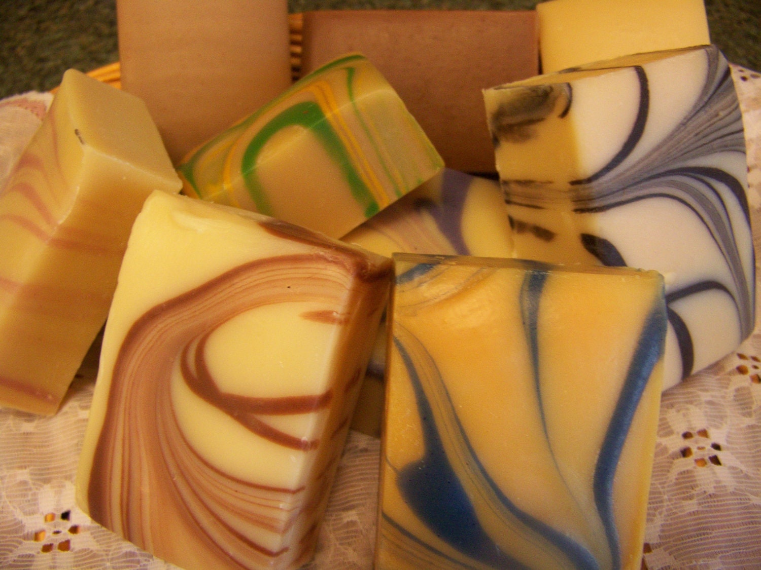 9 Bar Special-Goat Milk Soap-You Choose Scent (low shipping)