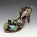 Ceramic Shoe Sculpture Birds Nest Shoe Sculpture (READY TO SHIP)