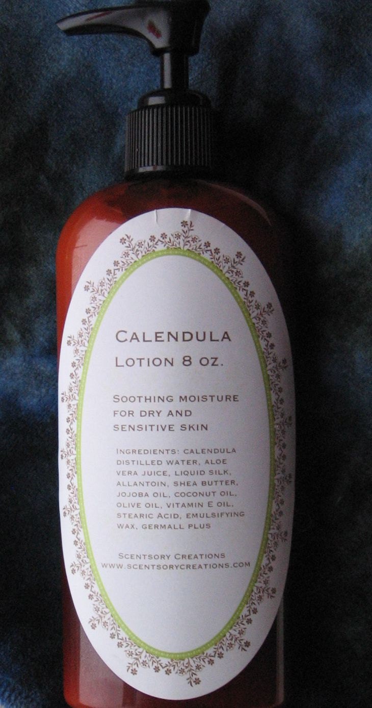 calendula/silk body lotion 8 oz. Black Friday Cyber Monday Sale
