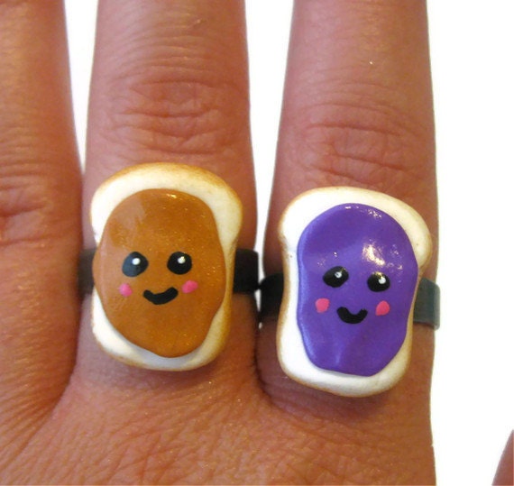 Peanut Butter and Grape Jelly Rings, Happy Version, Best friends, Nickel Free