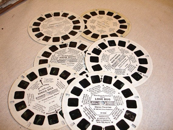 viewmaster reels disneyland