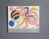 1970s Calder's Universe Museum Exhibition Poster