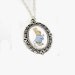 SALE - Beatrix Potter Peter Rabbit Cameo Necklace Illustration Pendant