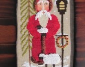 Santa Tending The Sheep Counted Cross Stitch Chart