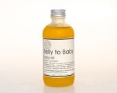 Lavender Infused Body Oil - Belly to Baby Body Oil - VEGAN - 4 oz