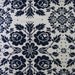 1838 Hand Loomed Coverlet Blanket Dated, New York State, Indigo & Cream