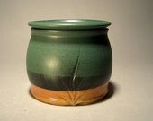 Stoneware Pottery Dip Chiller / Cool Dip Pot for Serving by Jon Whitney