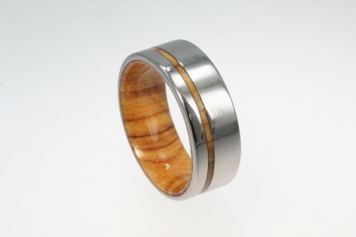 Bethlem Olivewood Inner Wood Sleeve and Pinstripe Inlay