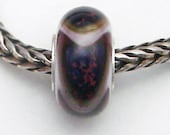 OOAKK Two Hue Silvered Dillo  - Troll Bracelet Bead (JUNE - 05)