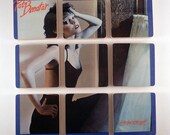 PAT BENATAR Album Coasters with Into the Night Record Bowl