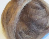 Mohair Rovings for Spinning Hand Dyed with Walnut Husks - 4.2 oz