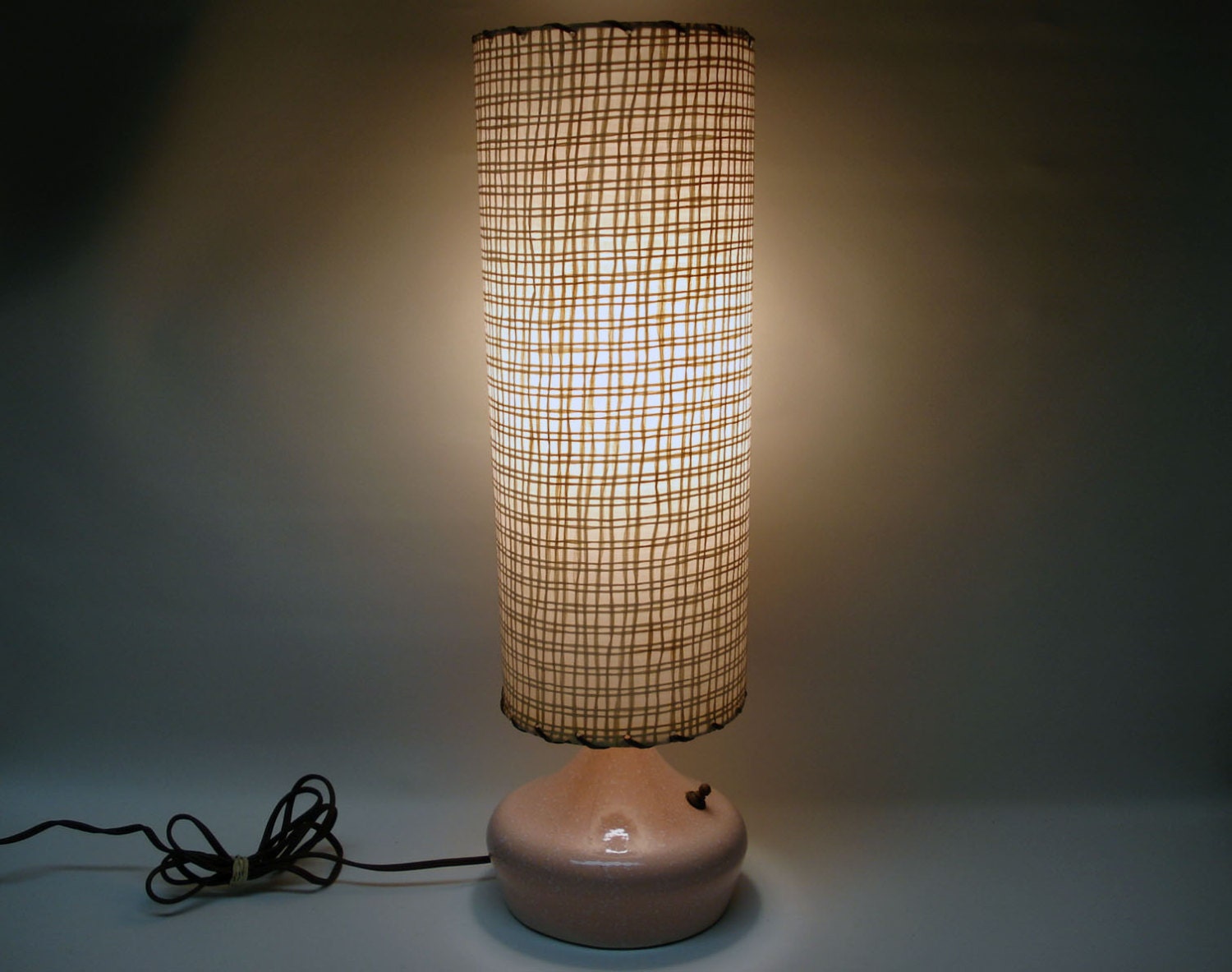 Pink boudoir lamp