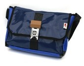 Recycled Hudson LAPTOP bag (medium) by Mariclaro - XII 1172