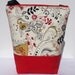 Reserved for corinne Insulated Lunch Bag - Zip Eco Friendly Spring by BonTonsGifts on Etsy