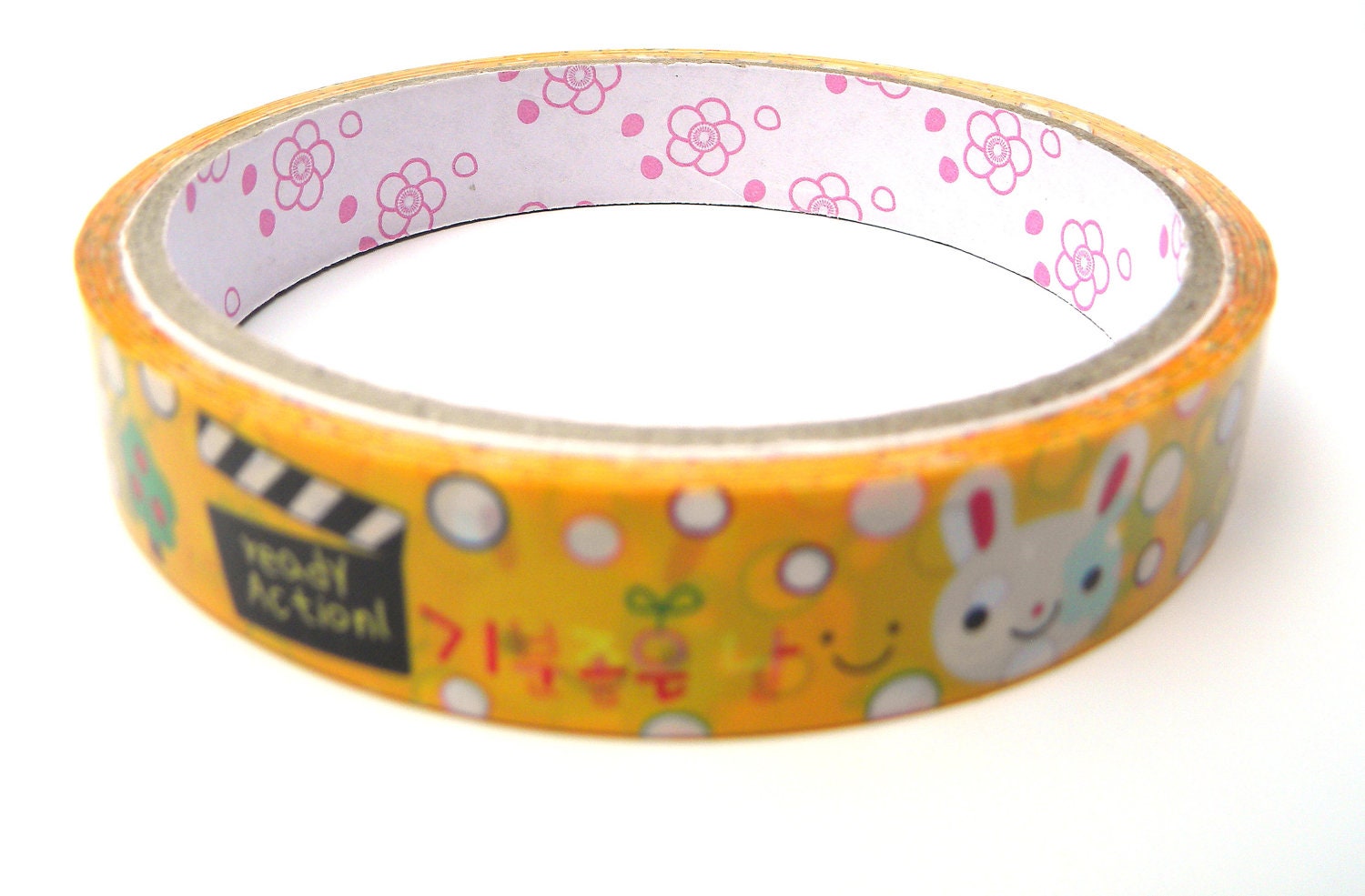 Kawaii Deco Tape, Transparent Decorative, Ready Action Animals Il_170x135