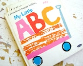 My Little ABC Book, By Whitman 1971, and BONUS Book- I Live In The City ABC 1969, Both Books For One Price
