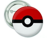 Pokeball 2 1/4" Pinback Button
