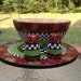 Hand Painted Salt and Pepper Set