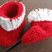 Santa Baby Booties Photo Prop