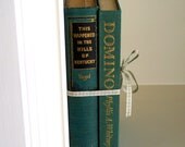 Vintage Book Bundle Green and Gold Shabby Cottage Look First Edition
