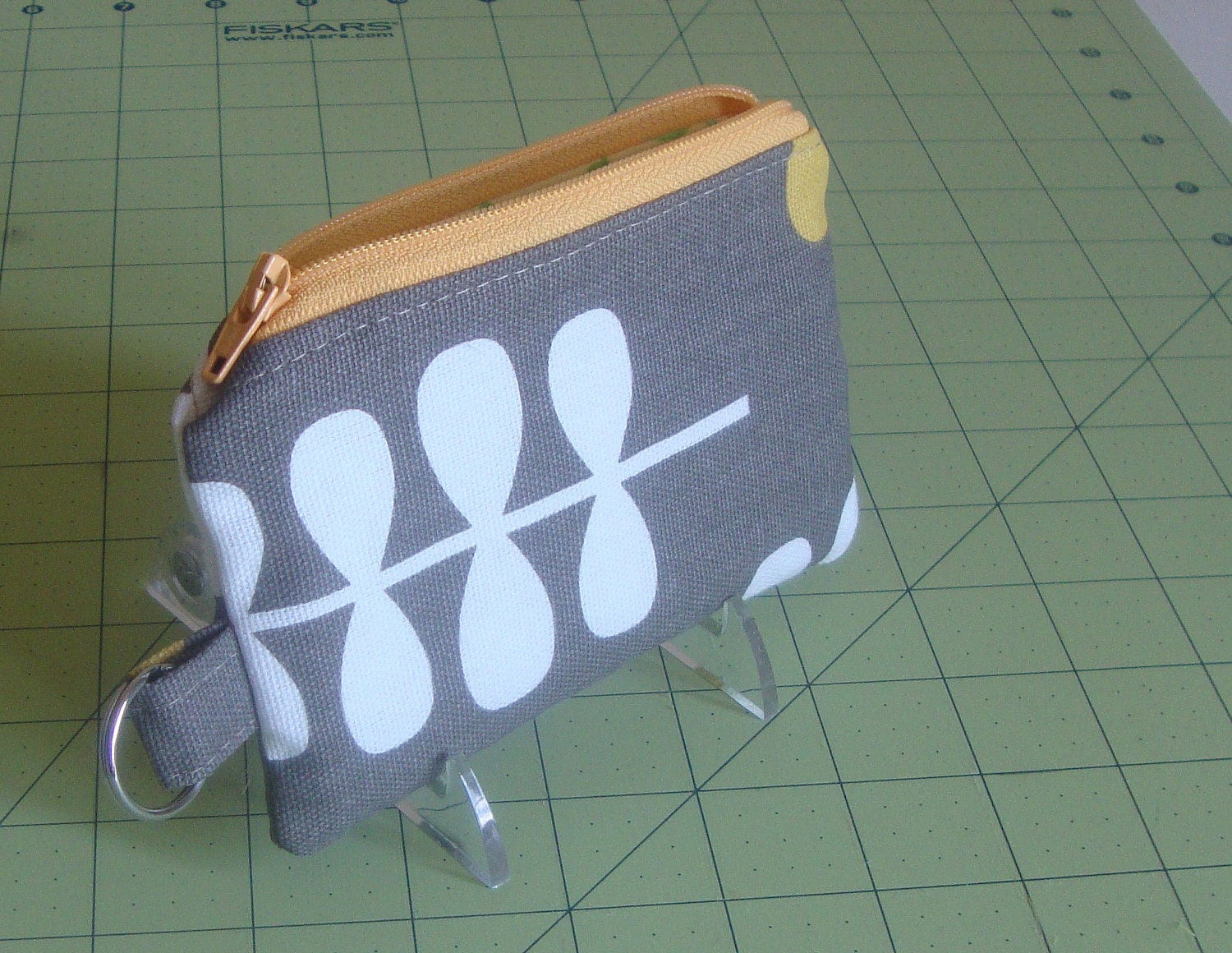 SALE was 14 now 10 dollars mini zip coin pouch