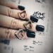 NEW - Open Heart Mid Finger Ring - Rhodium - Made To Order