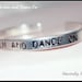Keep Calm and Dance On Stamped Silver Metal Cuff Bracelet