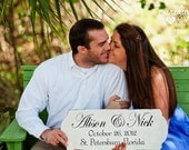 SAVE the DATE Wedding Sign Use this sign FOREVER 22 x 8.5
