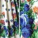 vintage 1930's 1940's dress ...gorgeous SIGNED & NUMBERED romantic floral light gauzy cotton full skirt pin-up summer sun dress
