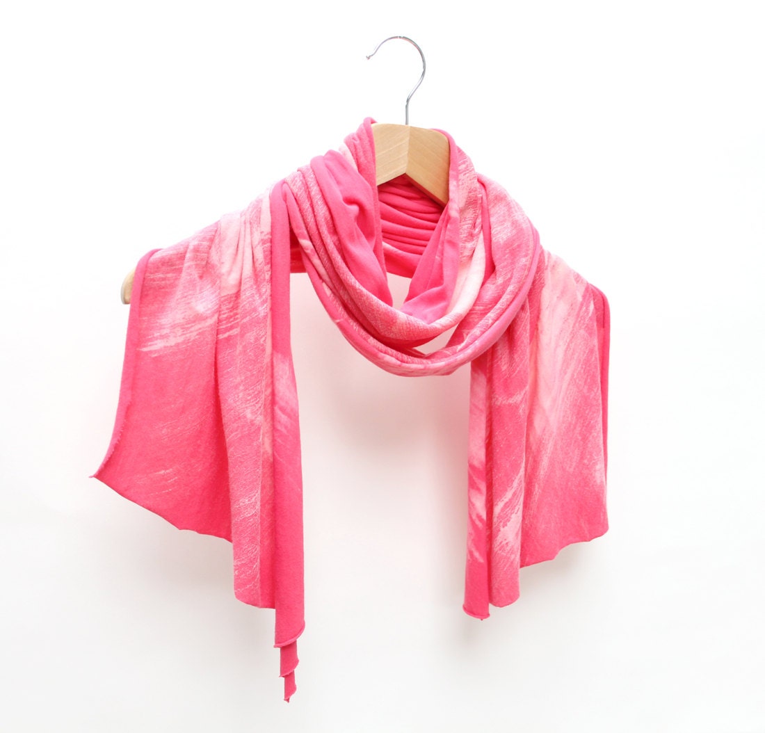 Pink Jersey Scarf SALE