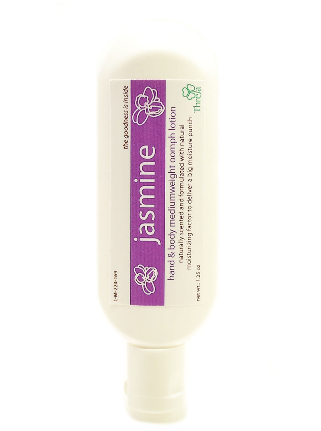 Jasmine Travel Lotion - Mediumweight Oomph Lotion - Naturally Scented