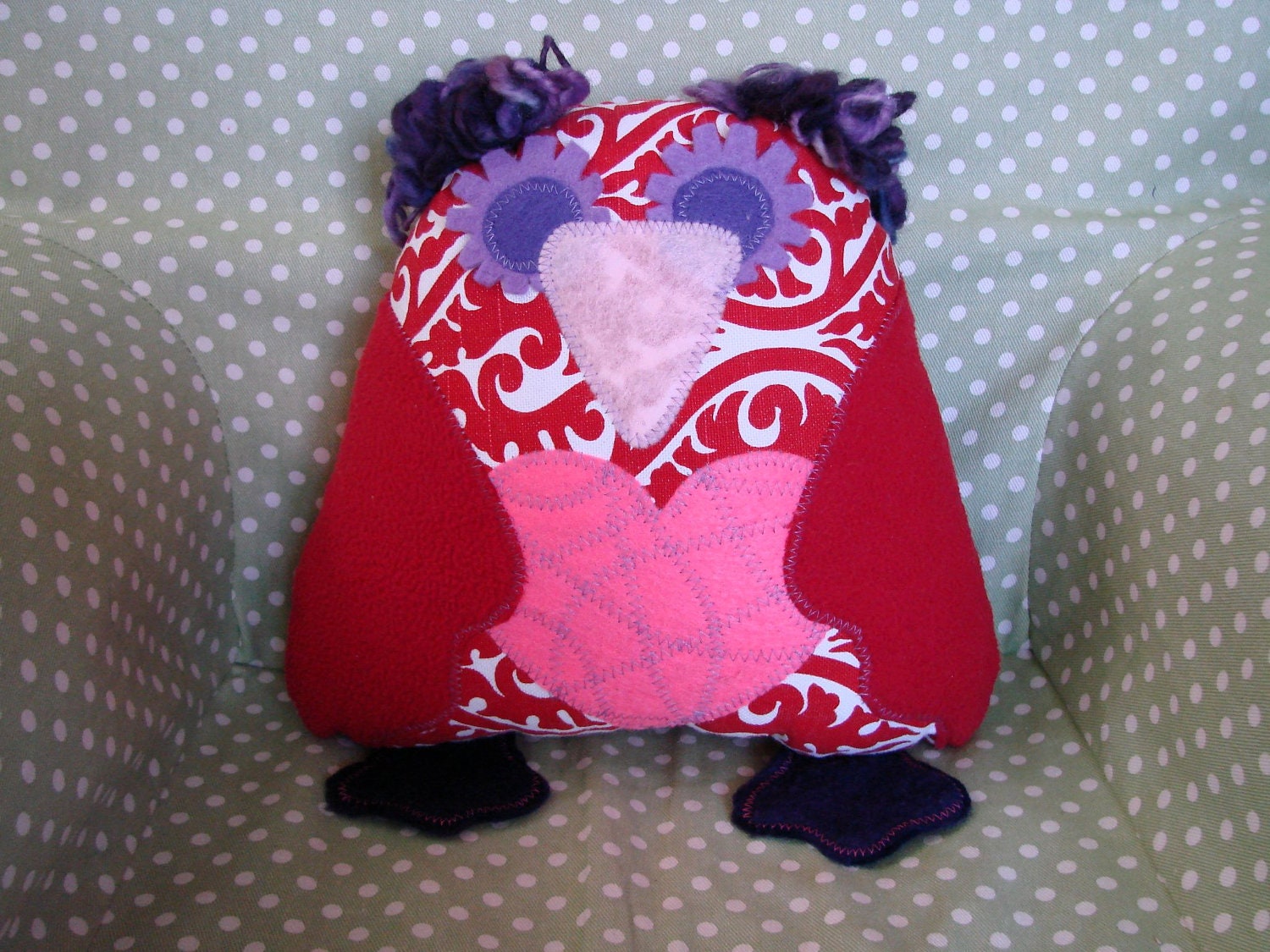 Lilac Owl, a Softie