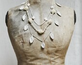 crocheted necklaces