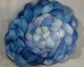 Organic Polwarth Combed Top - 5oz - Seattle Sky 2