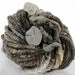 Handspun Supercoil Art Yarn, 'Like A Rolling Stone', 44 yds., super bulky weight