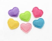 Baby Hair Clips, Satin Heart Hair Clips, Baby Barrettes No Slip Baby Snap Clips Newborn Baby Toddlers Pink Lime Yellow Turquoise Purple