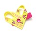 Little Sister Hair Bow, Lil Sister Hair Clip for Babies, Toddlers, Princess Tiara, Lil Sis, Pink, Yellow, Infants, Baby Girls Hair Clip