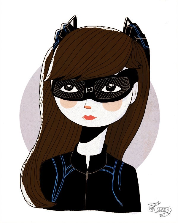 Meow - 5 x 7 - Illustration Print